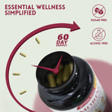 Optimal Aura 13 in 1 Moringa Powder Capsules - Turmeric, Ginger, Quercetin, Saffron | Herbal Dietary Supplements