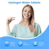 Optimal Aura Molecular Hydrogen Water Tablets with Magnesium Dietary Supplements