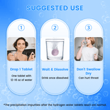 Optimal Aura Molecular Hydrogen Water Tablets with Magnesium Dietary Supplements